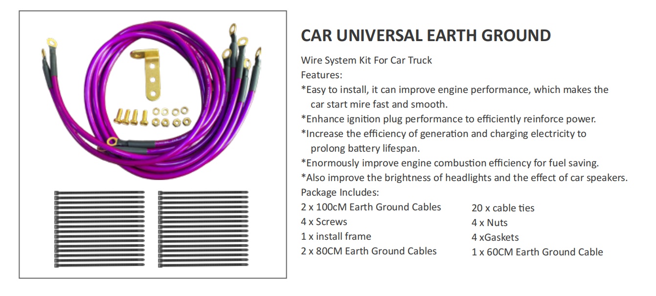 CAR UNIVERSAL EARTH GROUND